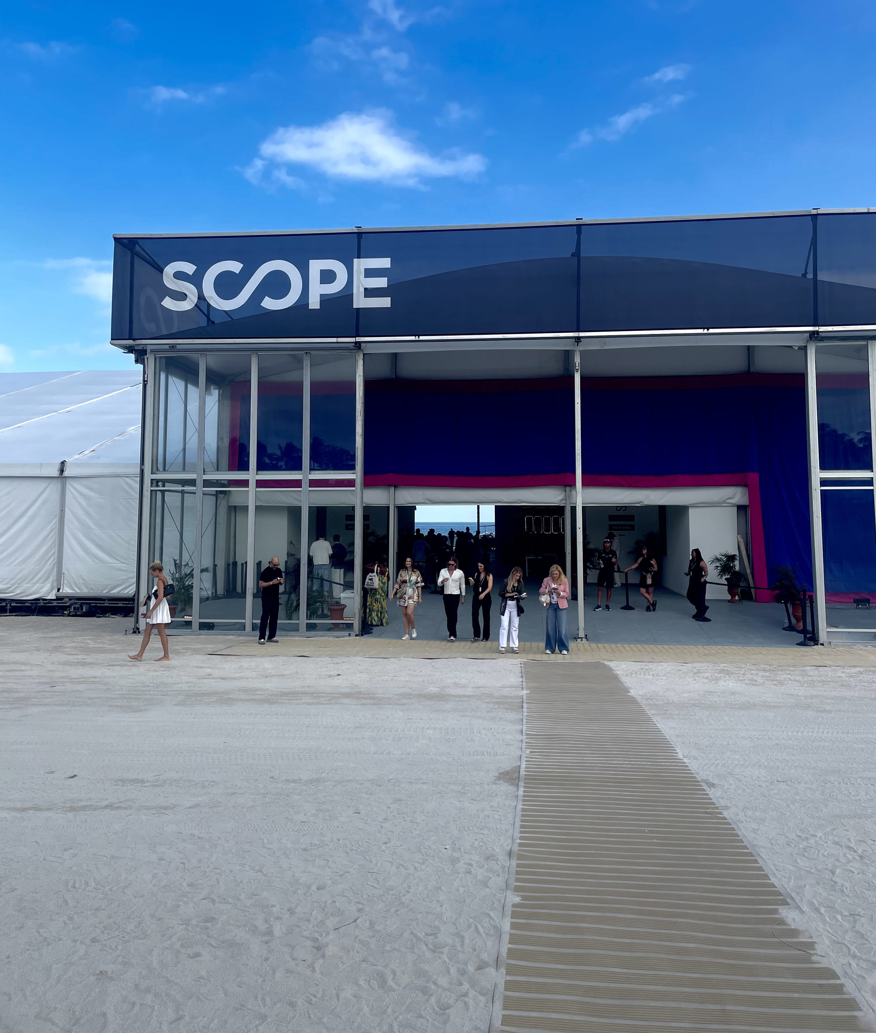 Goodtime Hotel Miami Art Week installation