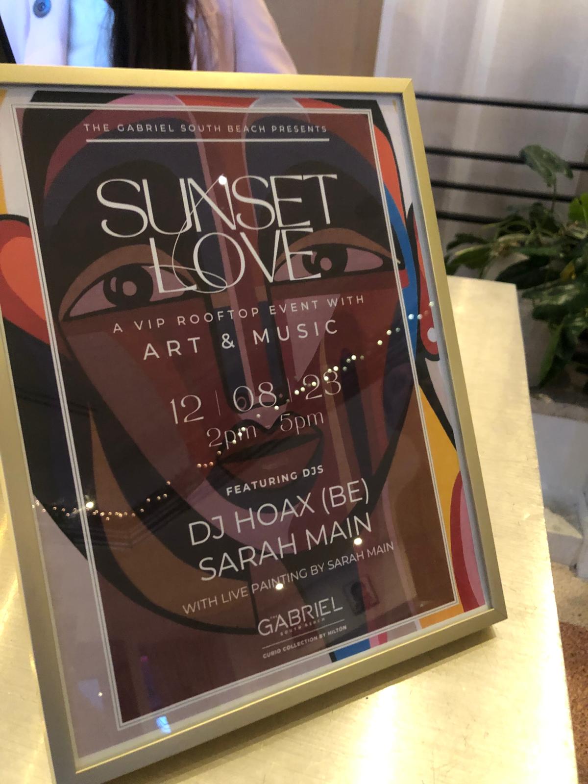 Gabriel Miami hotel installation